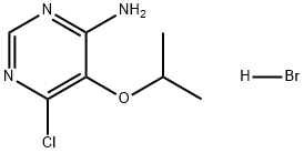 2890217-52-2 6-氯-5-异丙氧基嘧啶-4-胺氢溴酸盐