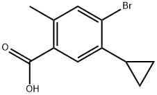 2890261-09-1 4-溴-5-环丙基-2-甲基苯甲酸
