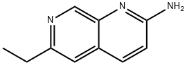 6-乙基-1,7-萘啶-2-胺,2891455-57-3,结构式