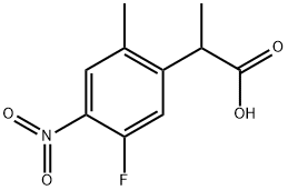 2892093-08-0 2-(5-氟-2-甲基-4-硝基苯基)丙酸
