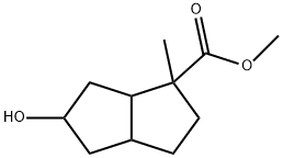Methyl 5-hydroxy-1-methyloctahydropentalene-1-carboxylate Structure