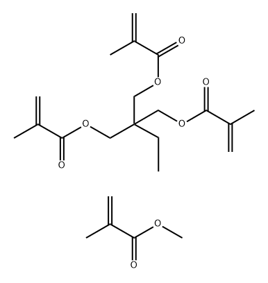 TRIMETHYLOLPROPANETRIMETHACRYLATE-METHYLMETHACRYLATECOPOLYMER Structure