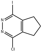 1-Chloro-4-iodo-6,7-dihydro-5H-cyclopenta[d]pyridazine Structure