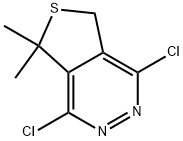 1,4-二氯-5,5-二甲基-5,7-二氢噻吩并[3,4-D]哒嗪,2893971-20-3,结构式
