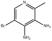 5-Bromo-2-methylpyridine-3,4-diamine Structure