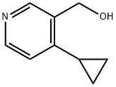 (4-Cyclopropylpyridin-3-yl)methanol Structure