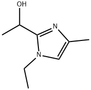 1-(1-Ethyl-4-methyl-1H-imidazol-2-yl)ethan-1-ol Struktur