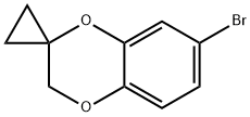 7-Bromo-3H-spiro[benzo[b][1,4]dioxine-2,1'-cyclopropane|7-溴-3H-螺[苯并[B][1,4]二噁英-2,1'-环丙烷