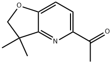 1-(3,3-Dimethyl-2,3-dihydrofuro[3,2-b]pyridin-5-yl)ethan-1-one Struktur
