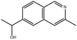 1-(3-甲基异喹啉-6-基)乙-1-醇,2899346-53-1,结构式