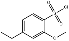 4-乙基-2-甲氧基苯磺酰氯,2901797-99-5,结构式