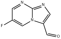 6-Fluoroimidazo[1,2-a]pyrimidine-3-carbaldehyde Struktur