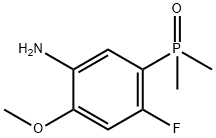 (5-Amino-2-fluoro-4-methoxyphenyl)dimethylphosphine oxide Structure