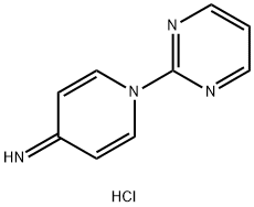 1-(2-ピリミジニル)-4-イミノ-1,4-ジヒドロピリジン·塩酸塩 化学構造式