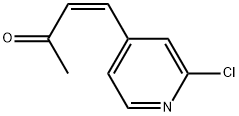 (Z)-4-(2-Chloropyridin-4-yl)but-3-en-2-one Struktur