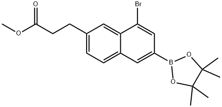 2918266-99-4 8-溴-6-(4,4,5,5-四甲基-1,3,2-二氧硼杂环戊烷-2-基)-2-萘丙酸甲酯