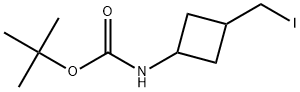 tert-Butyl (3-(iodomethyl)cyclobutyl)carbamate Structure
