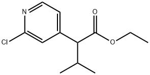 2-氯-Α-(1-甲基乙基)-4-吡啶乙酸乙酯, 2919097-41-7, 结构式