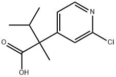 4-Pyridineacetic acid, 2-chloro-α-methyl-α-(1-methylethyl)-|4-吡啶乙酸,2-氯-Α-甲基-Α-(1-甲基乙基)
