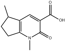 1,5-Dimethyl-2-oxo-2,5,6,7-tetrahydro-1H-cyclopenta[b]pyridine-3-carboxylic acid|1,5-二甲基-2-氧代-2,5,6,7-四氢1H-环戊并[B]吡啶-3-羧酸