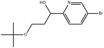 1-(5-Bromopyridin-2-yl)-3-(tert-butoxy)propan-1-ol|1-(5-溴吡啶-2-基)-3-(叔丁氧基)丙-1-醇