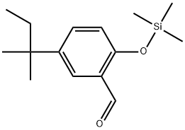 Benzaldehyde, 5-(1,1-dimethylpropyl)-2-[(trimethylsilyl)oxy]-,2920138-47-0,结构式