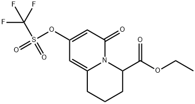 6-氧代-8-((三氟甲基)磺酰基)氧基-1,3,4,6-四氢-2H-喹啉-4-羧酸乙酯, 2920211-19-2, 结构式