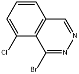 1-Bromo-8-chlorophthalazine Structure
