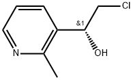 (R)-2-氯-1-(2-甲基吡啶-3-基)乙烷-1-醇 结构式