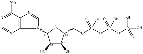 ATP-α-S 化学構造式