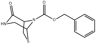 Benzyl 2-oxo-6-thia-3,8-diazabicyclo[3.2.1]octane-8-carboxylate Structure