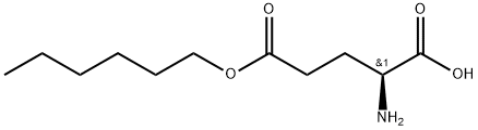 POLY-GAMMA-N-HEXYL-L-GLUTAMATE MOL. WT. 30,000-70,00 化学構造式