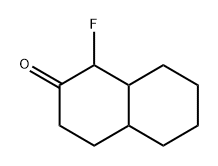 2(1H)-Naphthalenone,  1-fluoro-3,4,4a-alpha-,5,6,7,8,8a-bta--octahydro-  (8CI)|