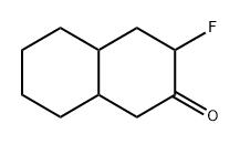 2(1H)-Naphthalenone,  3-fluoro-3,4,4a-alpha-,5,6,7,8,8a-bta--octahydro-  (8CI) Structure