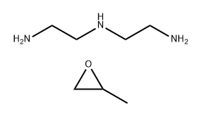 N-(2-氨基乙基)-1,2-乙二胺与甲基环氧乙烷的聚合物, 29380-50-5, 结构式