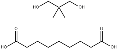 Neopentyl glycol, azelaic acid polymer Struktur