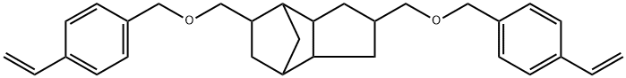 2,5-bis[[(4-ethenylphenyl)methoxy]methyl]octahydro-?4,7-methano-1H-indene|2,5-双[[(4-乙烯基苯基)甲氧基]甲基]八氢-4,7-甲醚-1H-茚