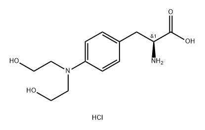 MelphalanEPImpurityADiHCl 化学構造式