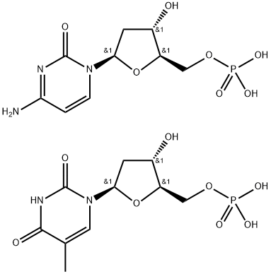 POLYDEOXYCYTIDYLIC HEXATHYMIDYLIC ACID),29855-96-7,结构式