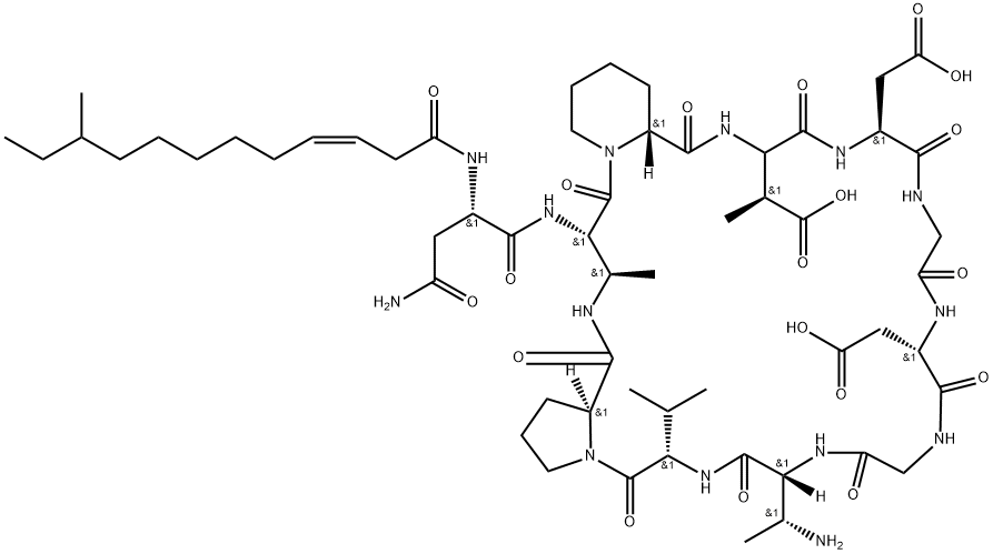 复流里霉素 C, 302327-41-9, 结构式