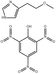 5-(2-Methoxyethyl)-1H-IMidazole coMpd with 2,4 化学構造式