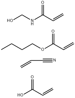 30620-07-6 2-Propenoic acid, polymer with butyl 2-propenoate, N-(hydroxymethyl)-2-propenamide and 2-propenenitrile