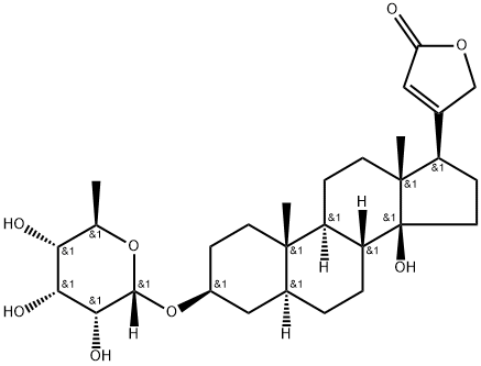 3β-[(6-Deoxy-α-D-allopyranosyl)oxy]-14-hydroxy-5α-card-20(22)-enolide|