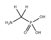 (Aminomethyl-d2)phosphonic Acid Structure