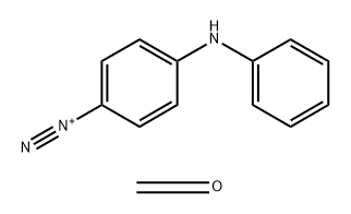 Benzenediazonium, 4-(phenylamino)-, polymer with formaldehyde|4-(苯基氨基)重氮苯与甲醛的聚合物