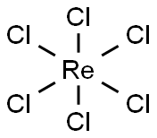 Rhenium chloride (ReCl6), (OC-6-11)- Structure