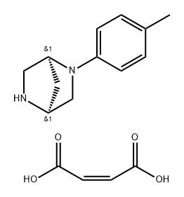 312624-04-7 (1S,4S)-(-)-2-(4-甲苯基)-2,5-二叠氮双环[2.2.1]庚烷 马来酸盐