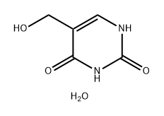 5-羟甲基尿嘧啶, 312693-68-8, 结构式