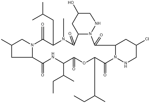 Monamycin I (8CI,9CI) 化学構造式