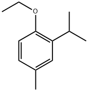 1-ethoxy-2-isopropyl-4-methylbenzene 结构式